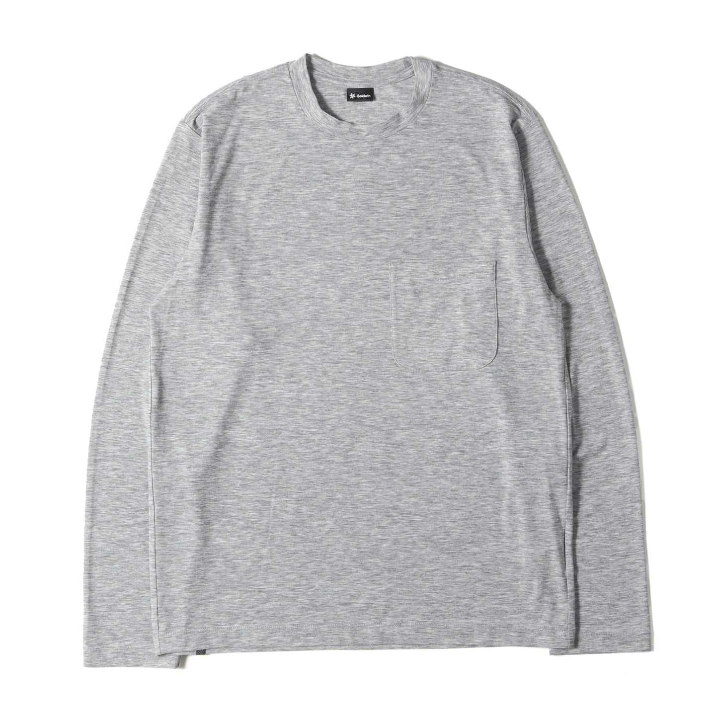 バック プリント ポケット ストレッチ ポリウール ロングスリーブ カットソー (Graphic L/S T-shirt GM60306P)