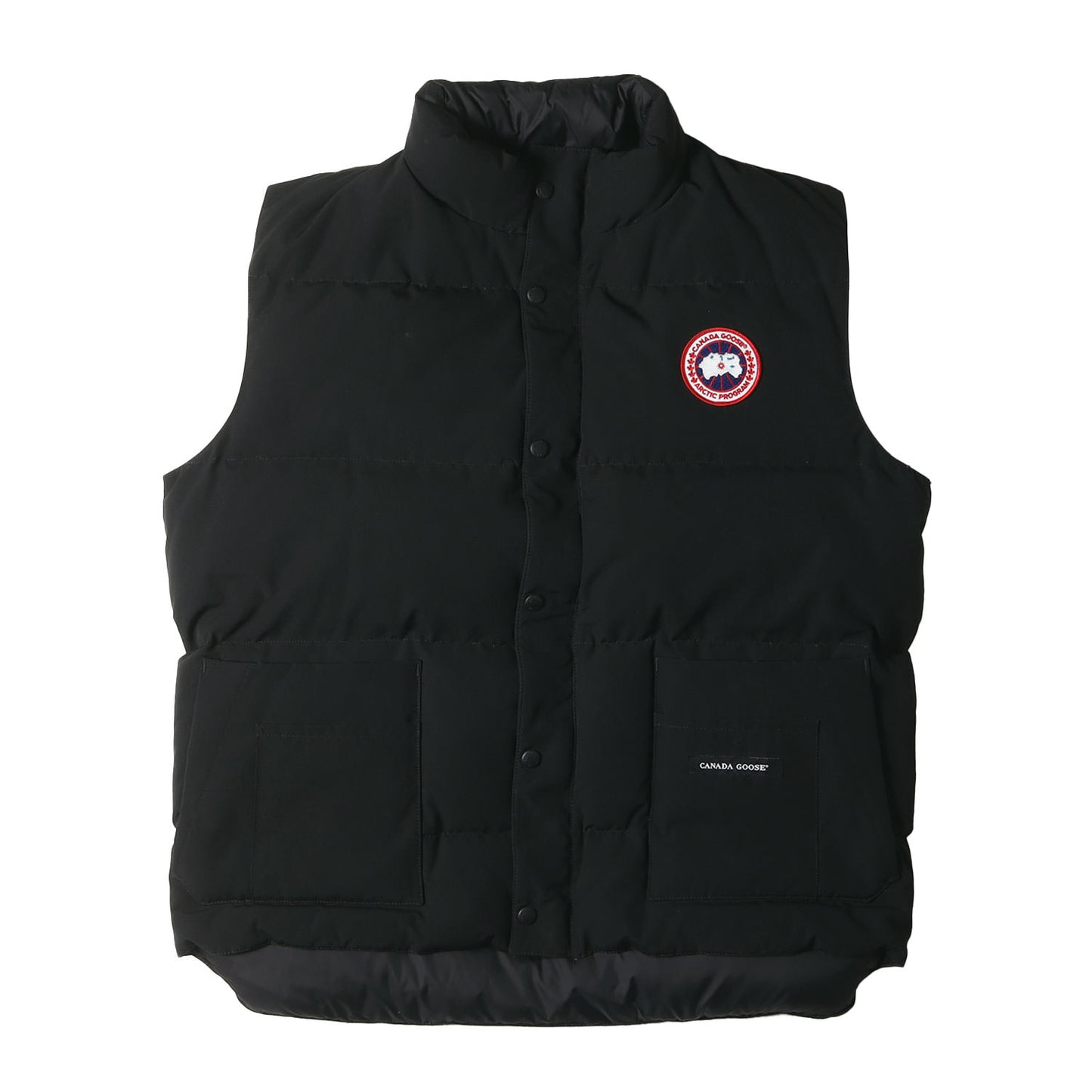 サークルワッペン ポリコットン フリースタイル ダウンベスト (FREESTYLE VEST 4150M)