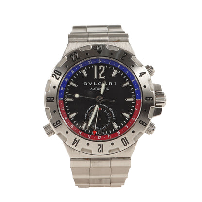 ディアゴノ プロフェッショナル GMT 40mm (GMT40SSD) / 自動巻き オートマティック