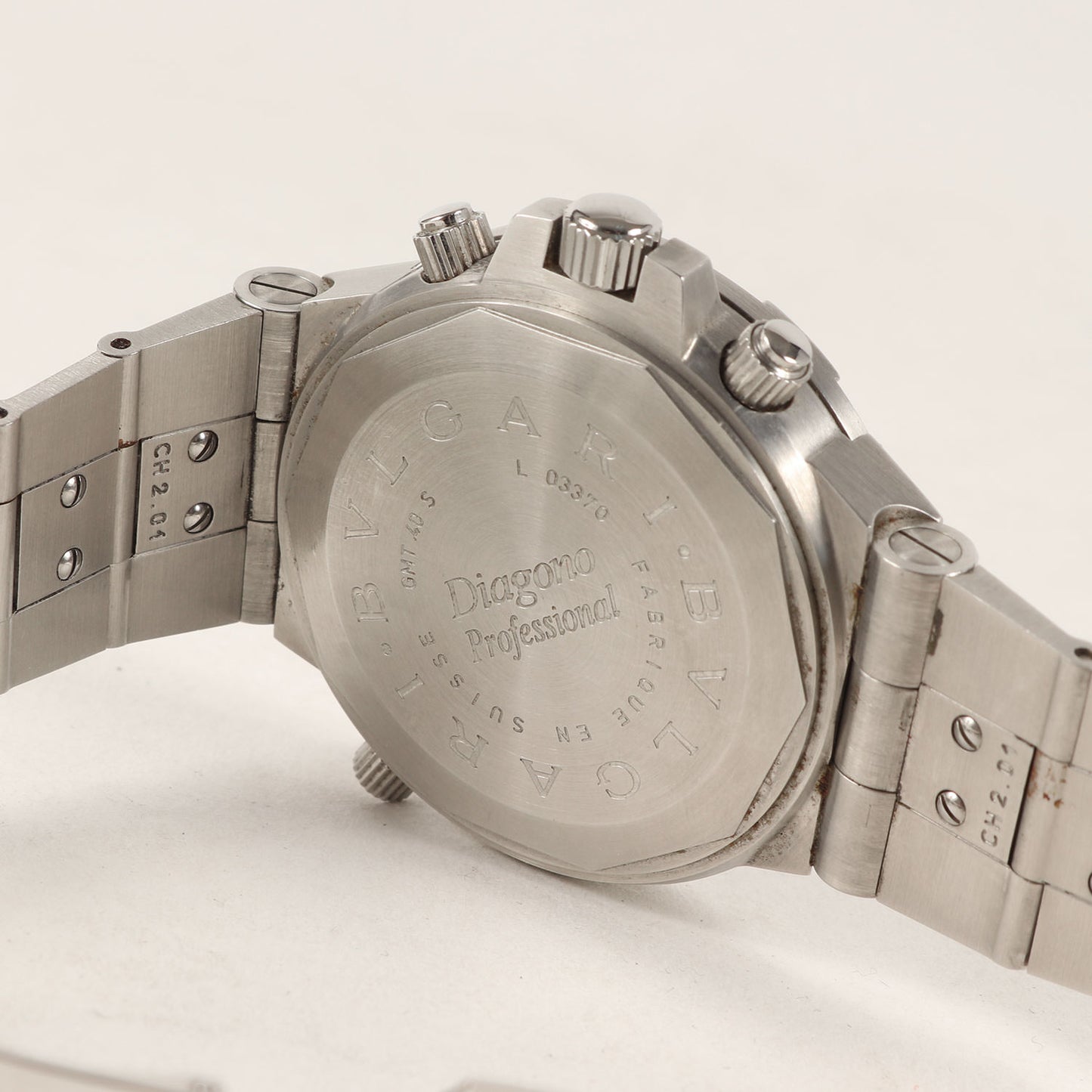 ディアゴノ プロフェッショナル GMT 40mm (GMT40SSD) / 自動巻き オートマティック