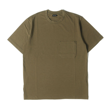 21SS ウールブレンド ストレッチ ポケット Tシャツ (Graphic T-shirt)