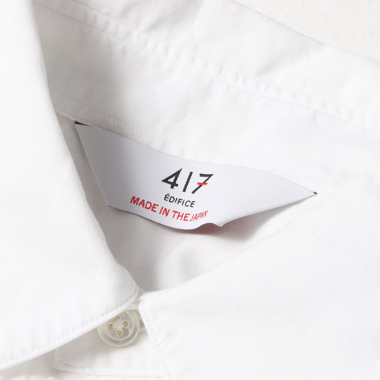 23AW レギュラーカラー ブロード ドレス シャツ (23-050-312-2500-3-0) / 417 MADE IN JAPAN