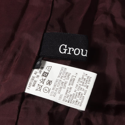 トリアセテート ポリ デシン ダブルブレスト ドレス ワンピース (GR-D03-500)