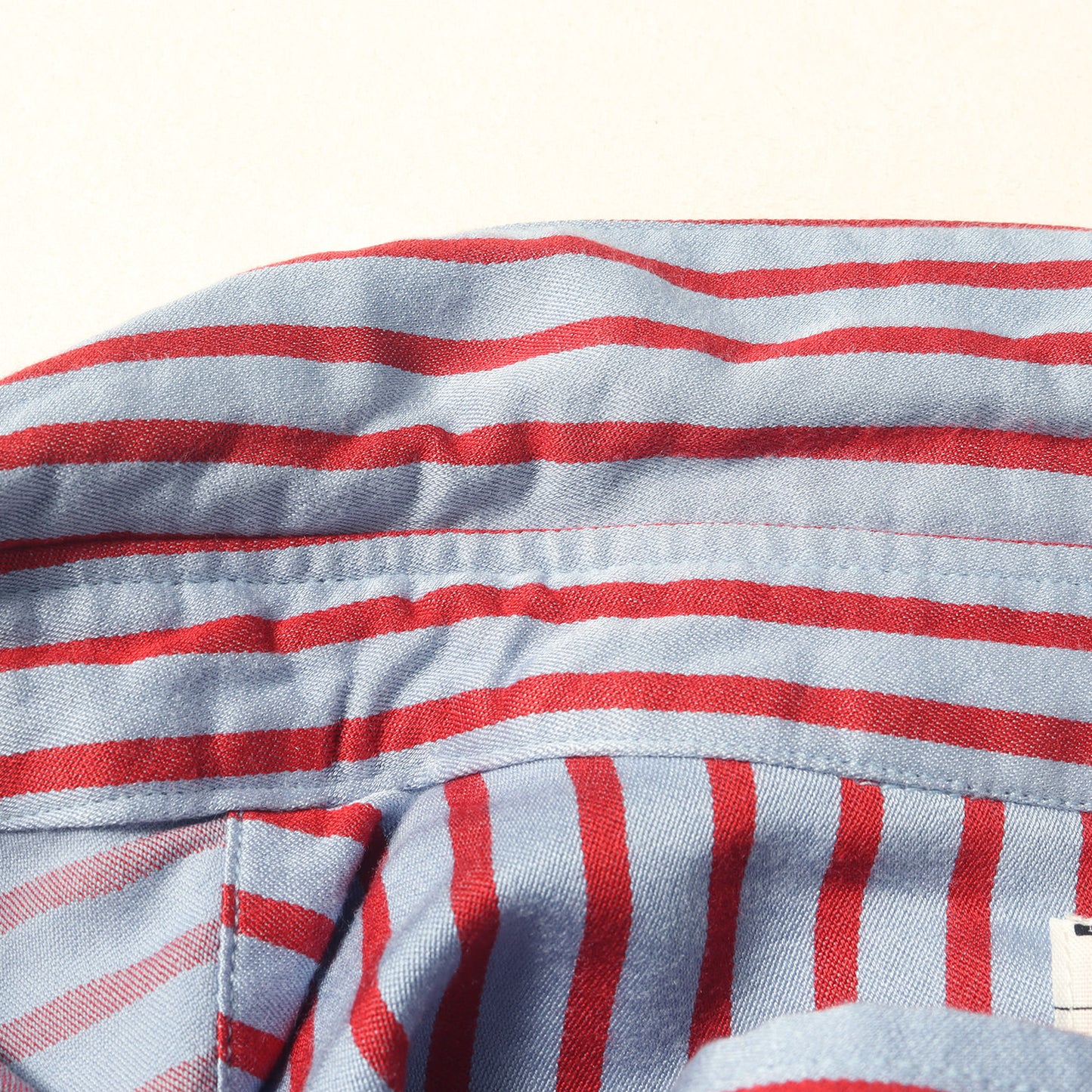 20AW ワンポイント ワッペン 刺繍 ストライプ コットン シャツ (BLOCK STRIPE L/S SHIRTS 20713025)