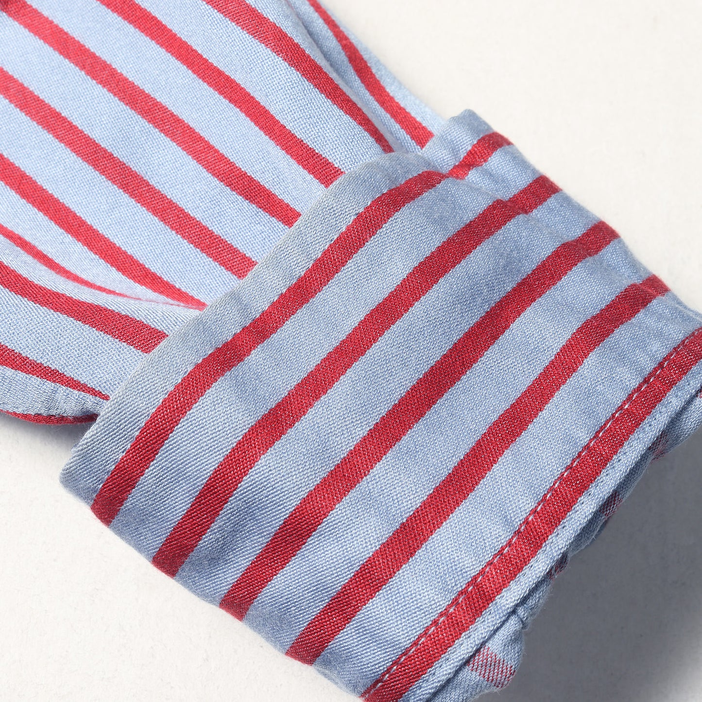 20AW ワンポイント ワッペン 刺繍 ストライプ コットン シャツ (BLOCK STRIPE L/S SHIRTS 20713025)