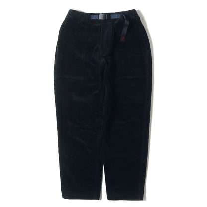 ストレッチ コーデュロイ ルーズ テーパード パンツ (CORDUROY LOOSE TAPERED PANTS GUP-21F047) / 中太畝