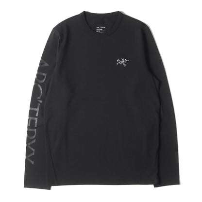 23AW ワンポイント アイコン 刺繍 スリーブ ロゴ カットソー (Captive Arcword Long Sleeve Shirt X000006544)