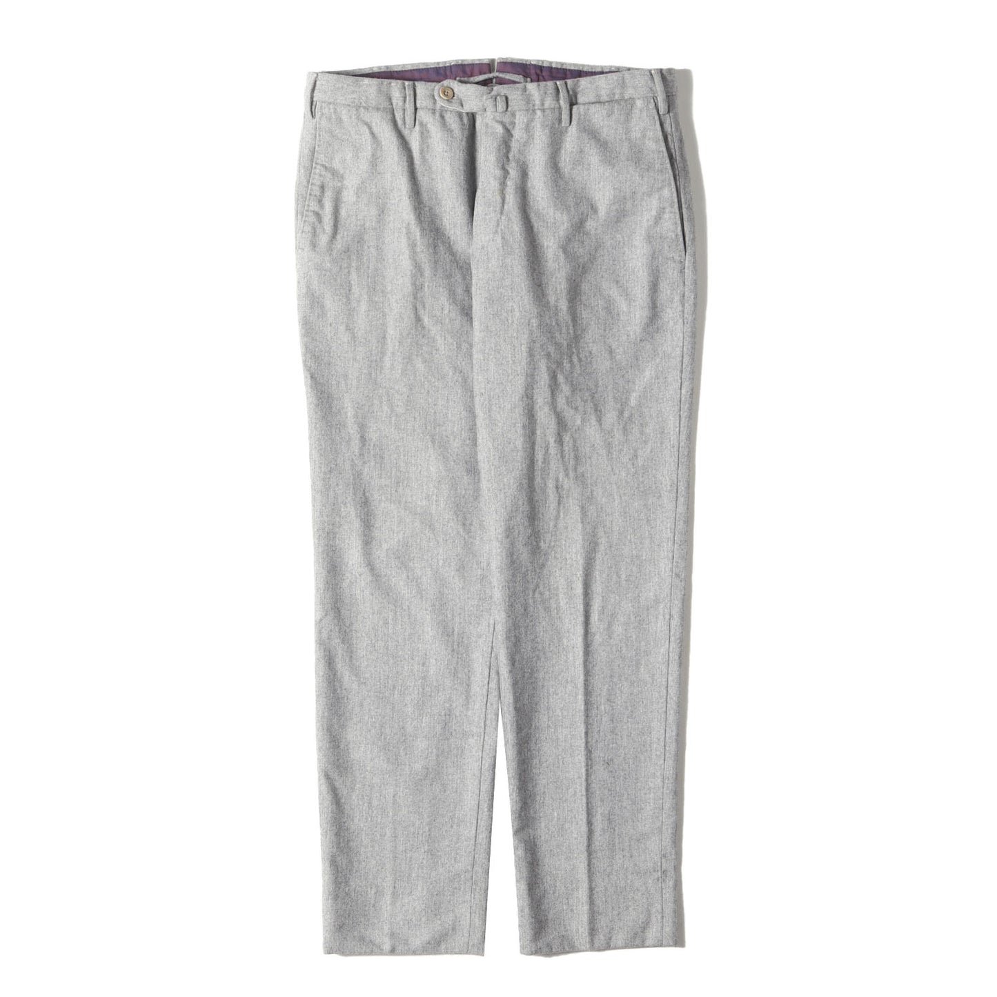 Super 100’s Carded Flannel ウール スラックス (1NT035 1721T) / SLIM fit