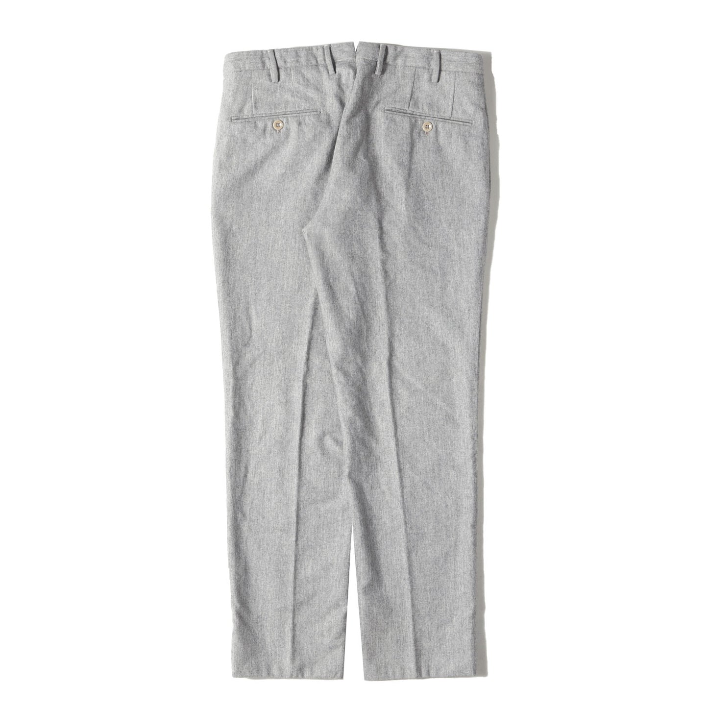 Super 100’s Carded Flannel ウール スラックス (1NT035 1721T) / SLIM fit