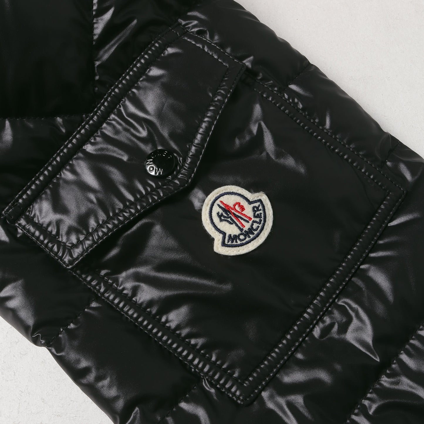 24SS フーデッド ナイロン ダウン ジャケット (LAUROS)