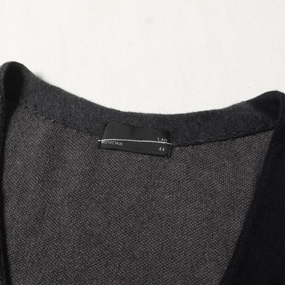 リーフ ジャガード コットン ニット カーディガン (COTTON WJQ KNIT CARDIGAN 2221-002)