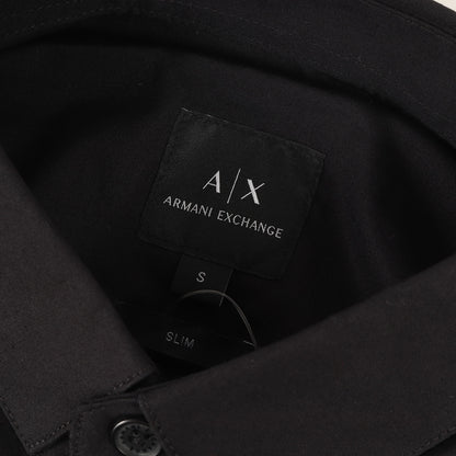 21SS ネオン ボックス ロゴ ストレッチ ブロード 半袖 ドレス シャツ