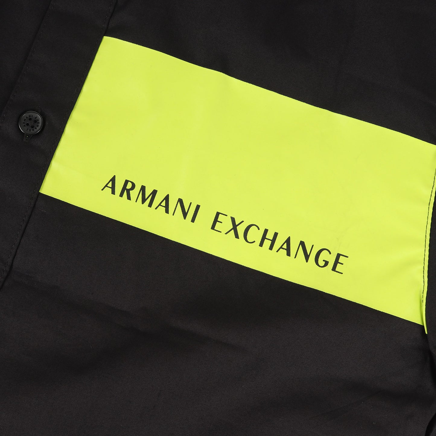 21SS ネオン ボックス ロゴ ストレッチ ブロード 半袖 ドレス シャツ