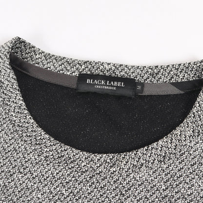 メランジ サイド チェック 切替 Tシャツ / MADE IN JAPAN