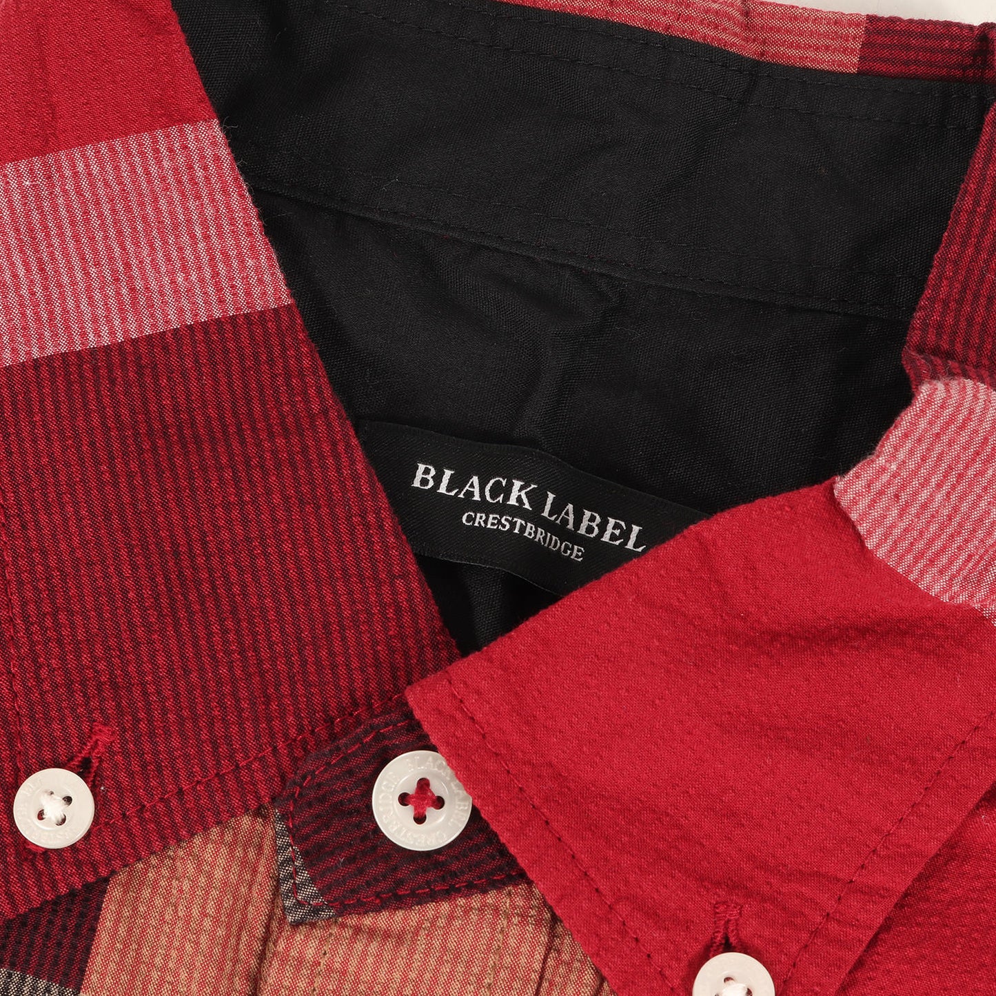 オーバーチェック シアサッカー ボタンダウン 半袖 ドレス シャツ