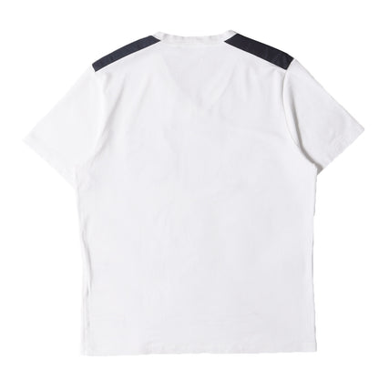 Vネック ロゴ ナイロン ポケット Tシャツ (SJM994 R151)