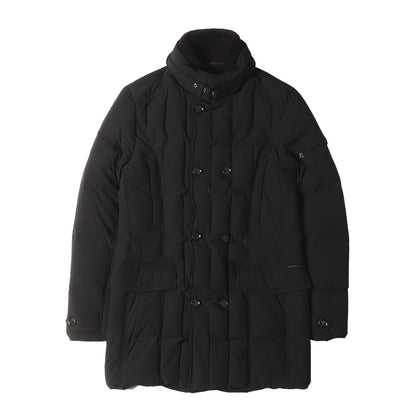取り外し可能ファーハイネック ストレッチ ナイロン ダウン コート (MORRIS KN1) / ACQUA