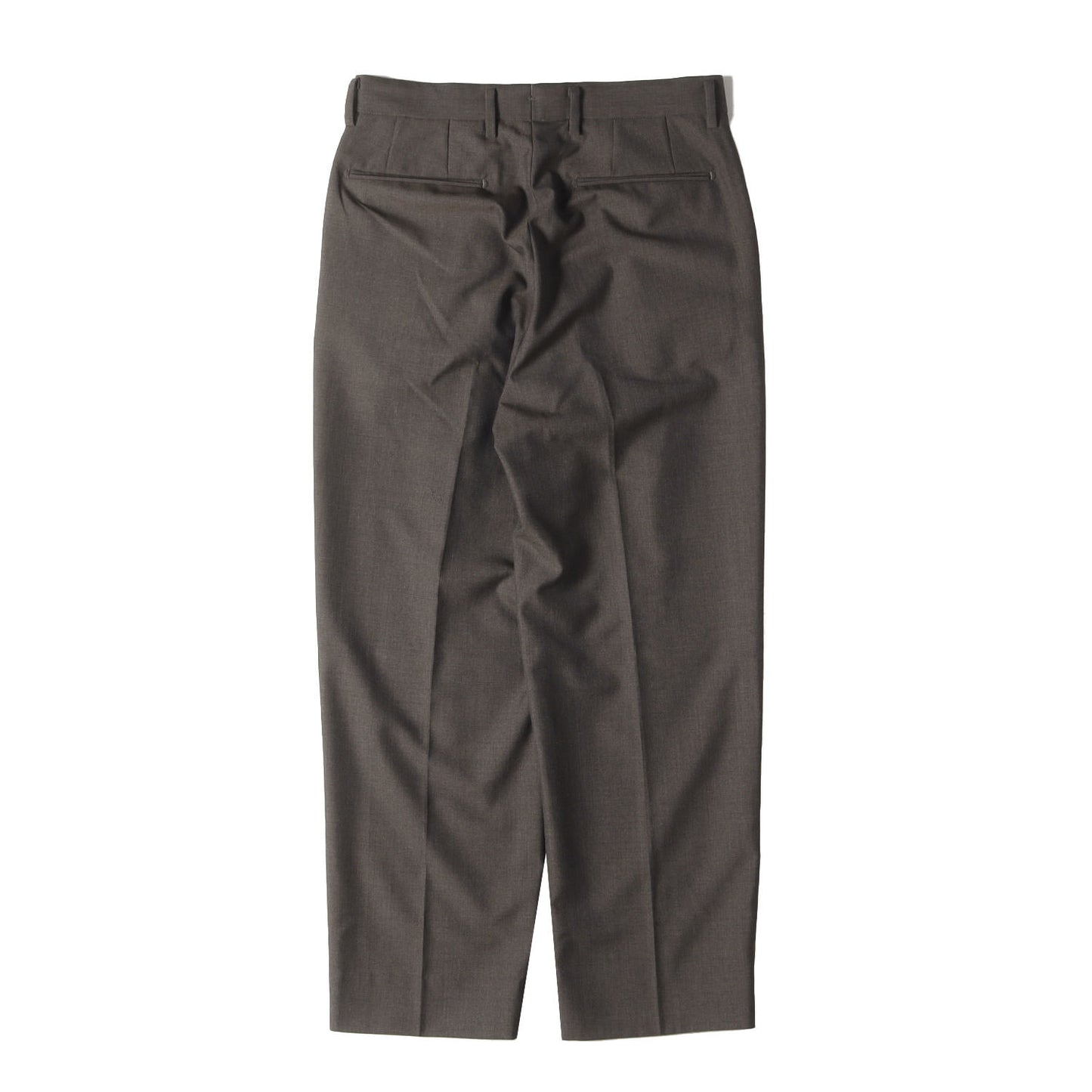 ワンタック ウール ツイル スラックスパンツ (MGD IN1PLEATED SLACKS) / Morgado社生地