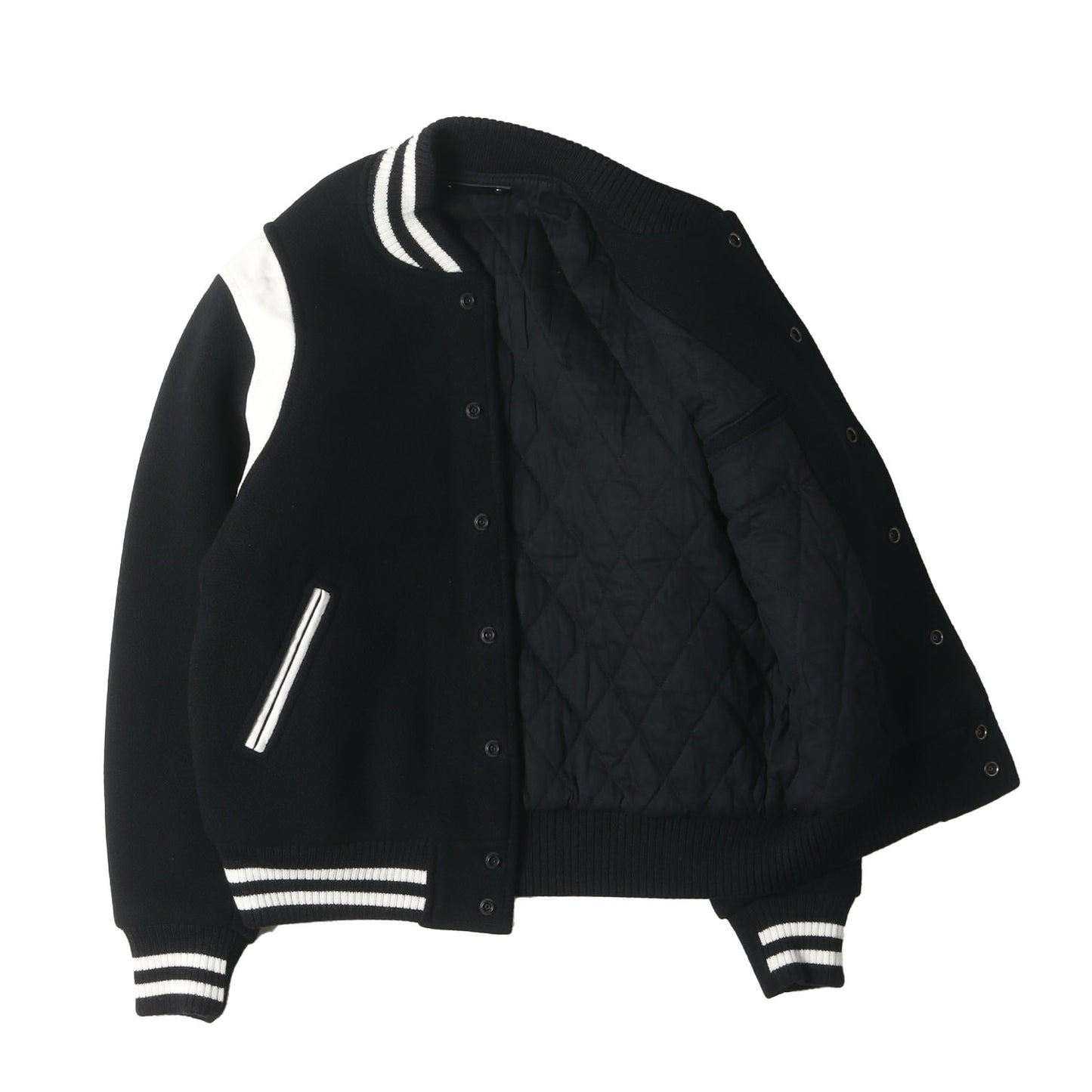 23AW ウール メルトン レザー スタジアム ジャンパー (Wool Meiton & Leather Studium Jamper 2310-9004)