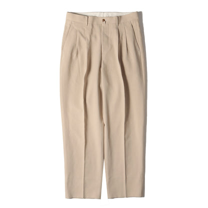 23SS ツータック ストレート トリプルクロス チノパンツ (俺のCHINO-PAN MT3103-0205B)