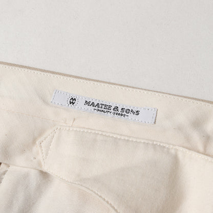 23SS ツータック ストレート トリプルクロス チノパンツ (俺のCHINO-PAN MT3103-0205B)