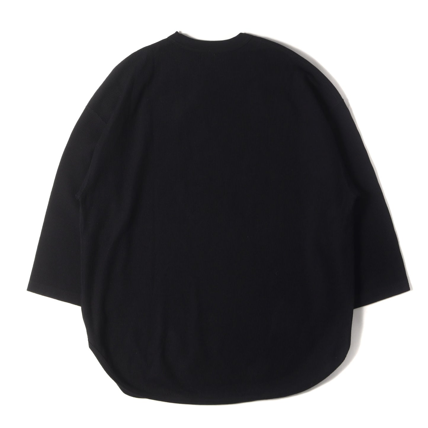 ワッフル サーマル ベースボール Tシャツ (Rough&Smooth Thermal Baseball Tee)