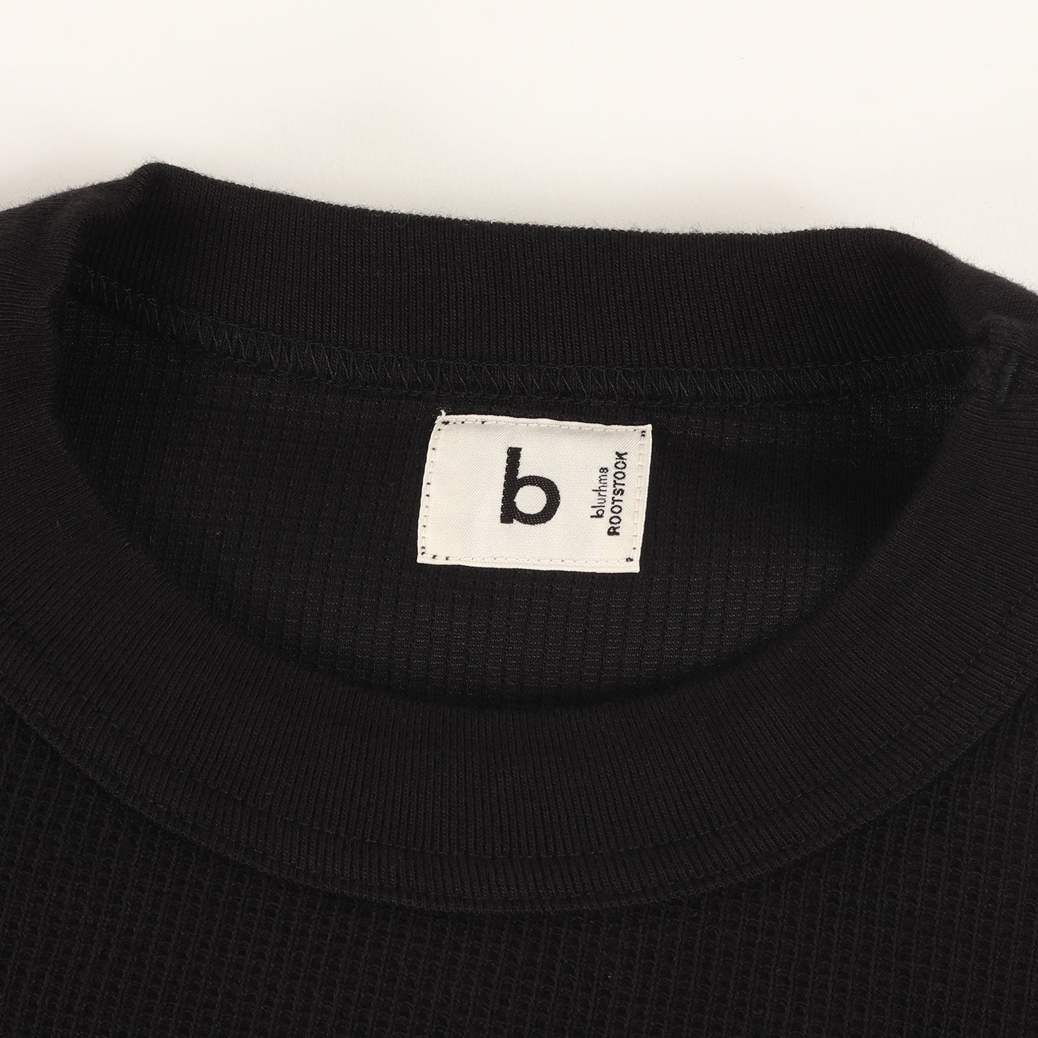 BLURHMS (ブラームス) ワッフル サーマル ベースボール Tシャツ