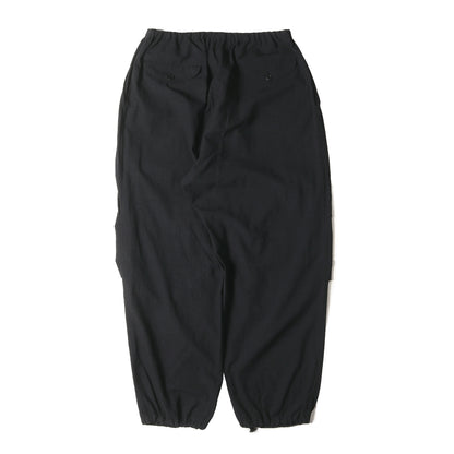 24SS ウール ニータック イージー パンツ (Z01-03016)