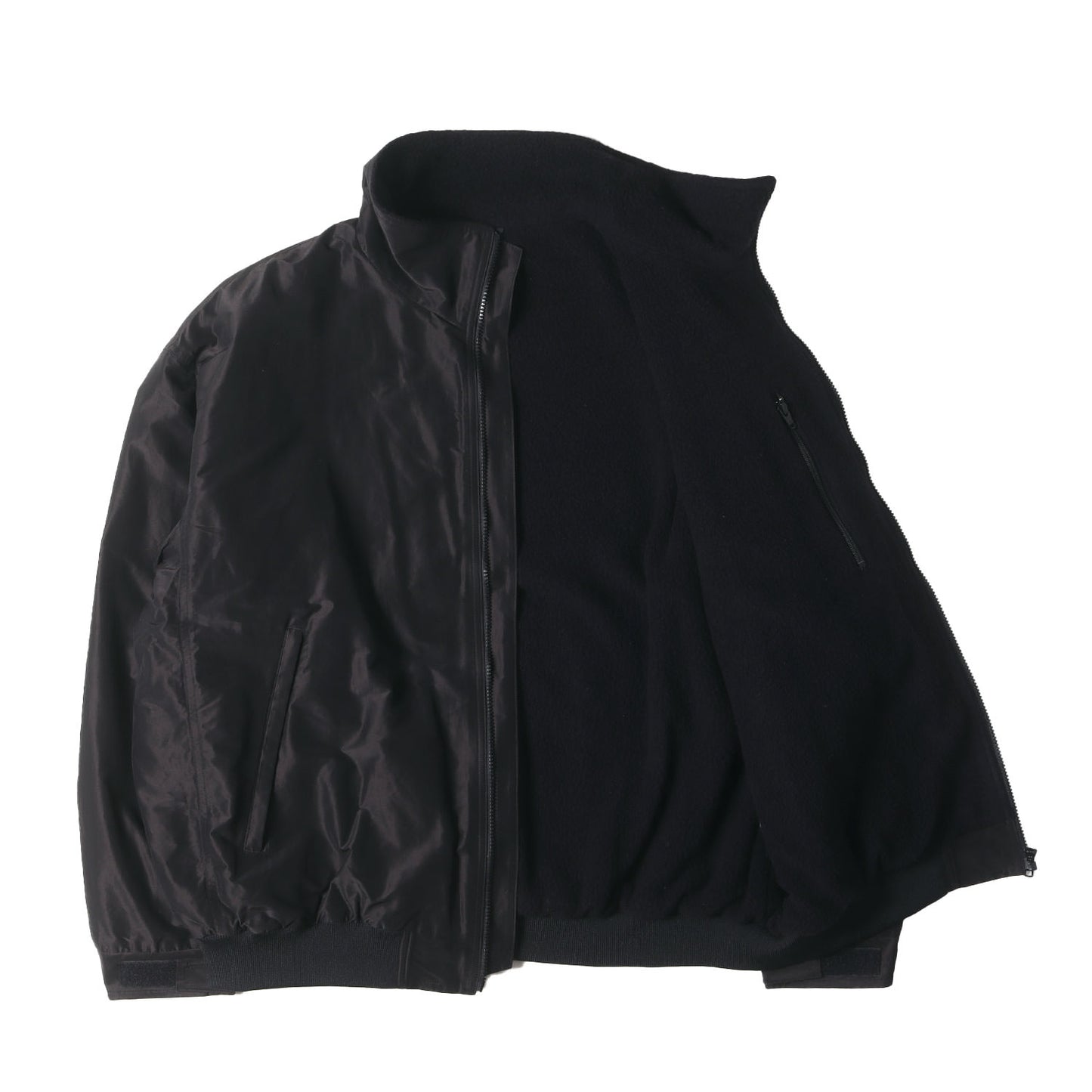 22AW 裏ウールボア コットンシルク トラック ジャケット (W03-04003)