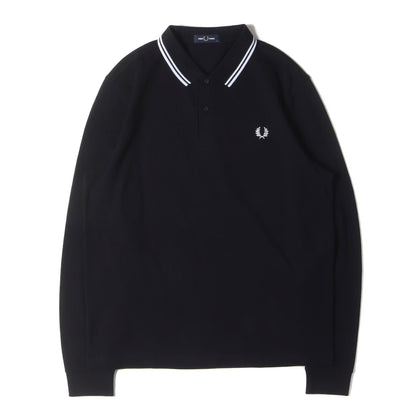 ローレル刺繍 ロングスリーブ 鹿の子 ポロシャツ (The Fred Perry Shirt M3636)