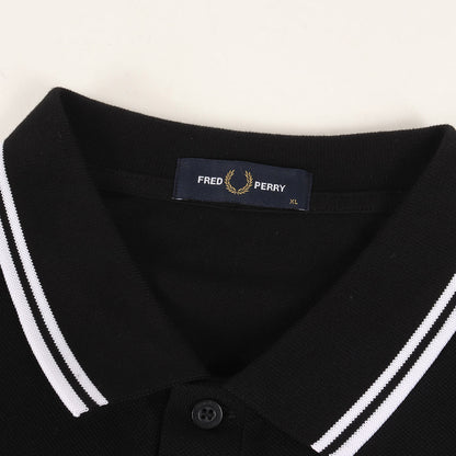 ローレル刺繍 ロングスリーブ 鹿の子 ポロシャツ (The Fred Perry Shirt M3636)