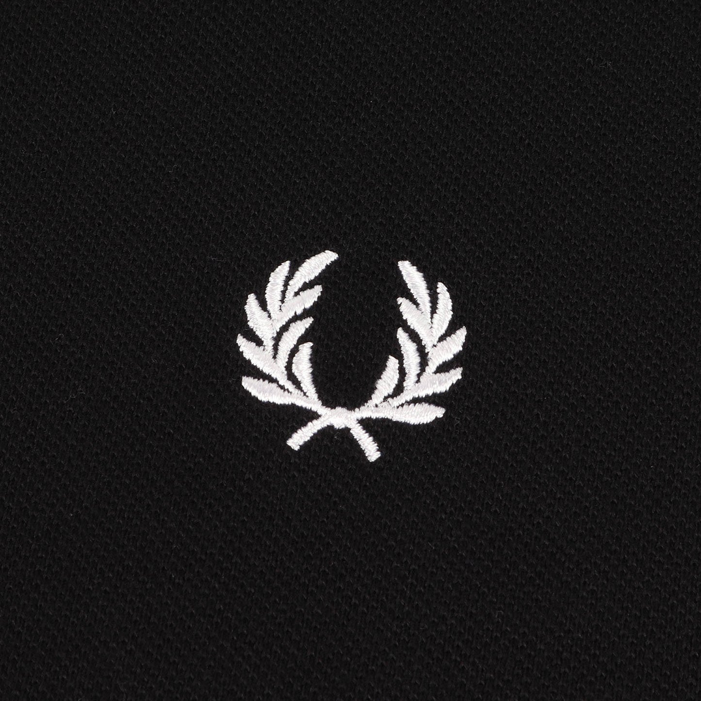 ローレル刺繍 ロングスリーブ 鹿の子 ポロシャツ (The Fred Perry Shirt M3636)