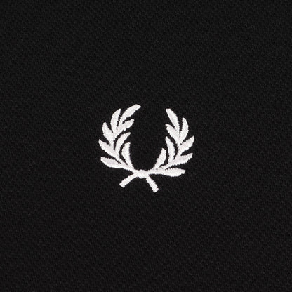 ローレル刺繍 ロングスリーブ 鹿の子 ポロシャツ (The Fred Perry Shirt M3636)