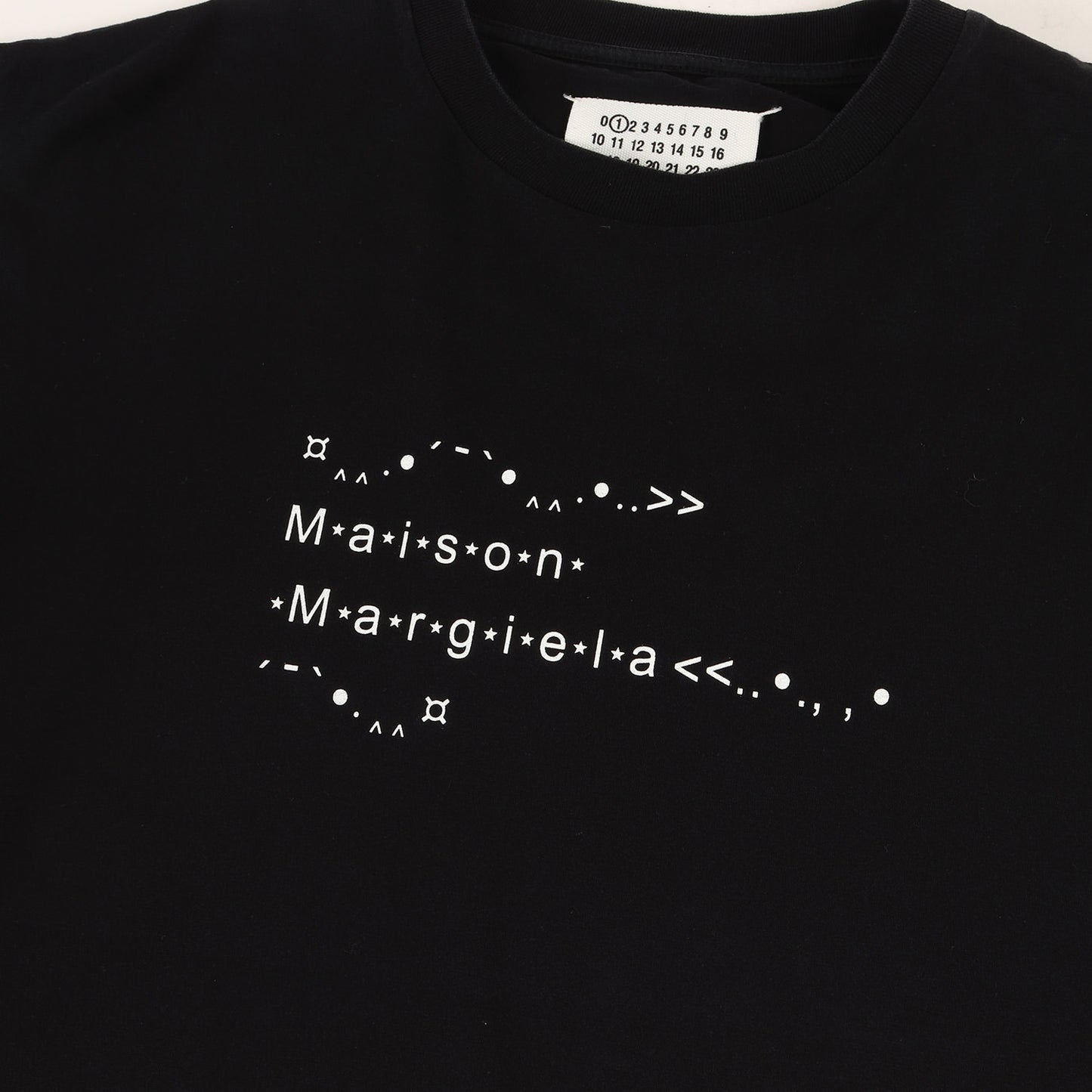 22SS グラフィック ロゴ Tシャツ (Font Generator T-Shirt) / MM1