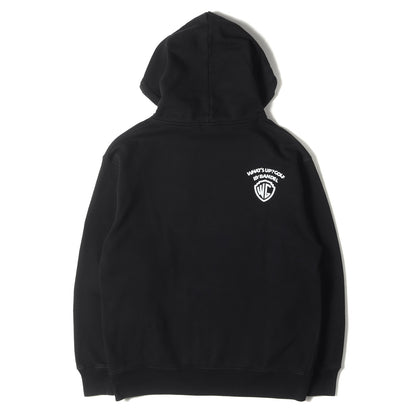 フロッキー プリント スウェット パーカー (Lettering Golf Hoodie)