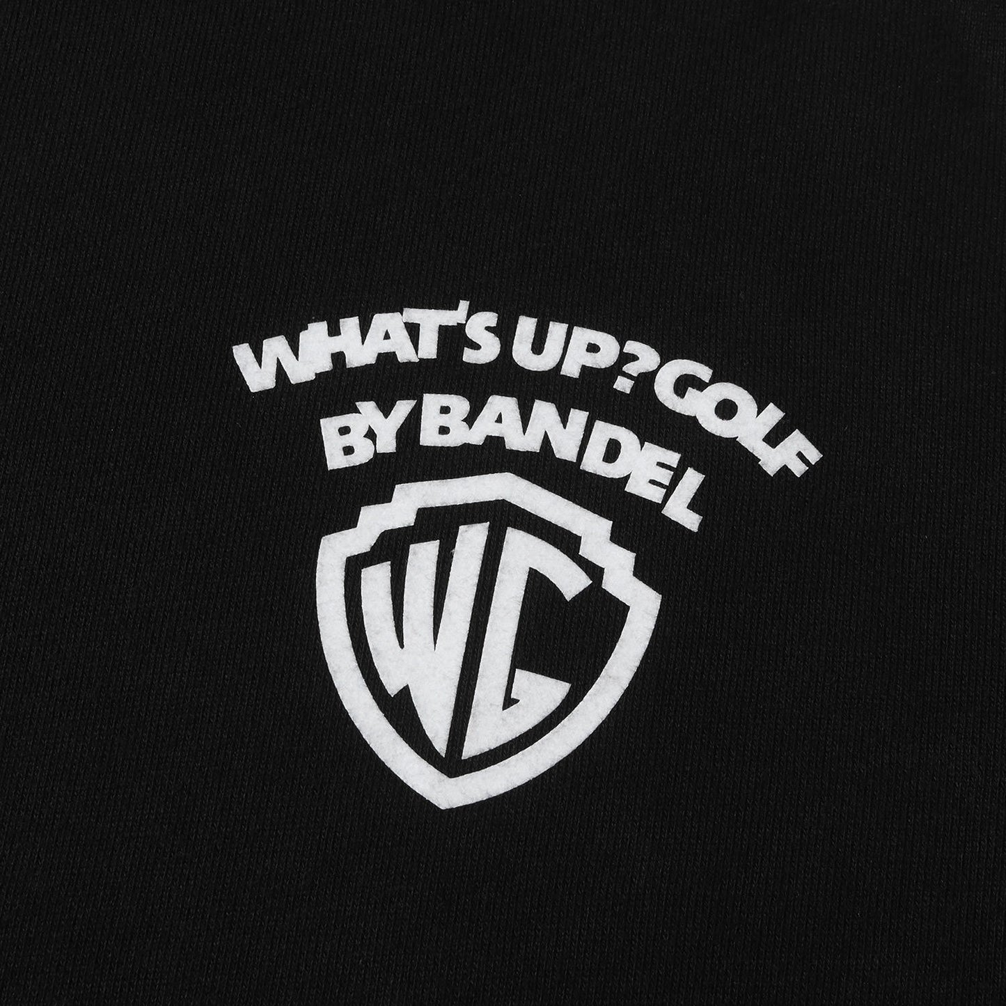 フロッキー プリント スウェット パーカー (Lettering Golf Hoodie)