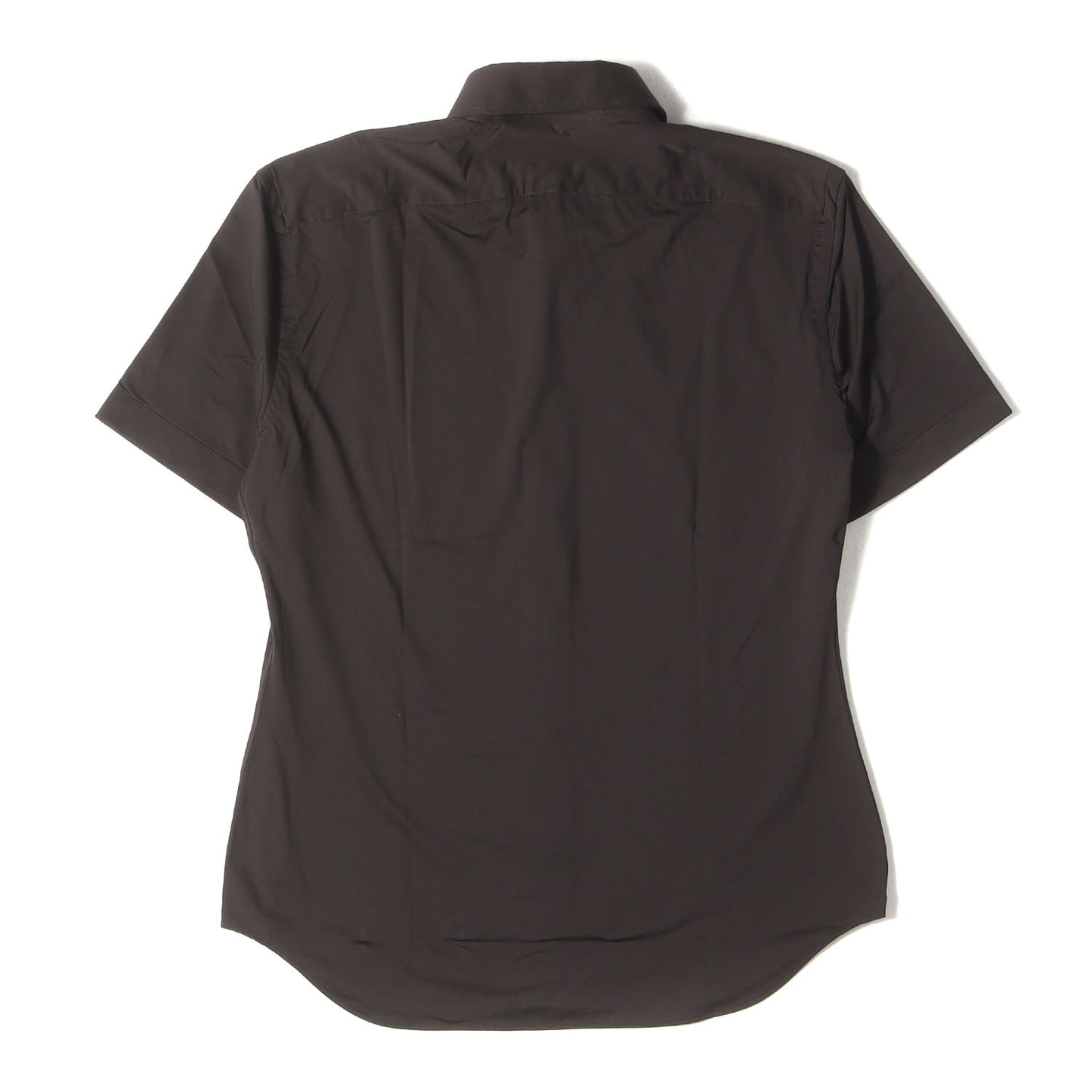 23SS ストレッチ ナイロン カッタウェイカラー 半袖 ドレス シャツ (ACTIVE SHIRTS62-05-31-05003-TN)