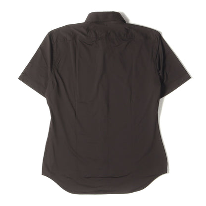 23SS ストレッチ ナイロン カッタウェイカラー 半袖 ドレス シャツ (ACTIVE SHIRTS62-05-31-05003-TN)