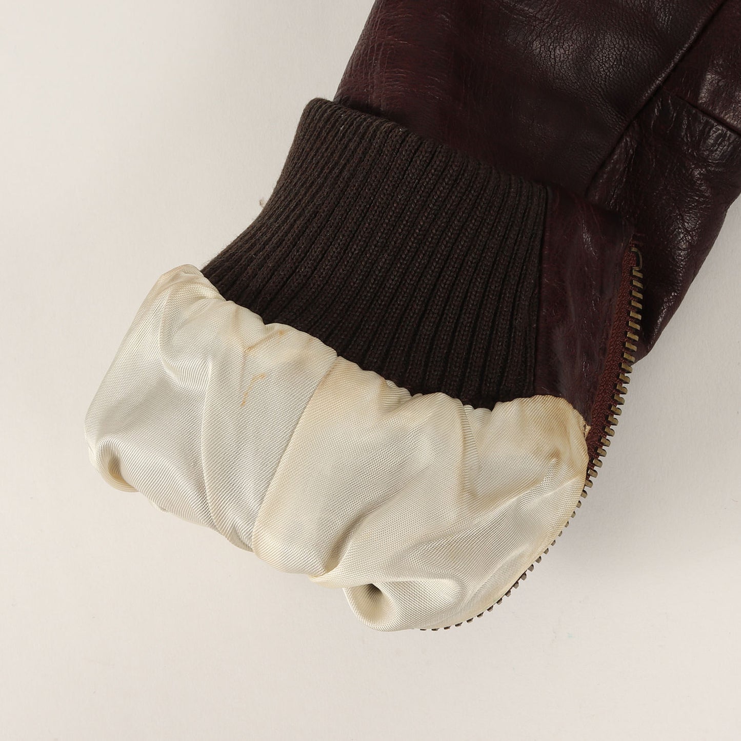 00s フラワー スタッズ ジップ レザー ジャケット