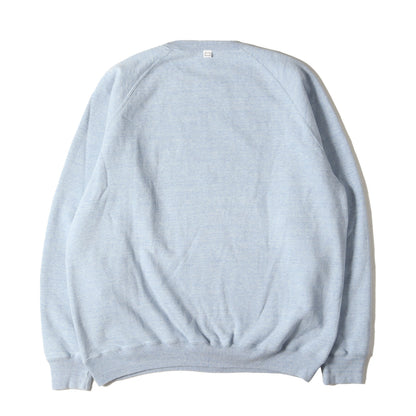 23AW コットンレーヨン スウェット (SD 88/12 Crew Sweat Vintage Wash) / 裏起毛
