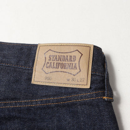 24SS ワイド テーパード デニム パンツ (SD 5P Denim Pants 960 One Wash)