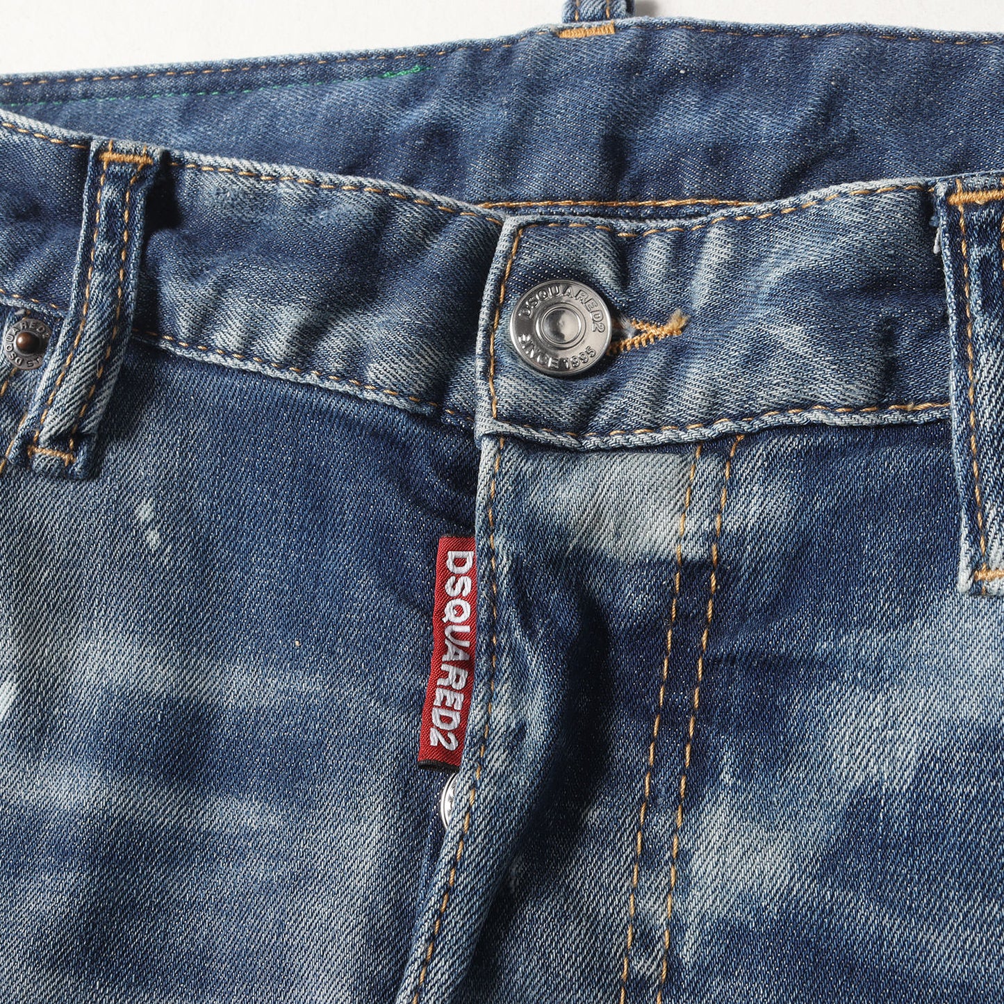 22AW ヴィンテージ リペア加工 ストレッチ スキニー デニムパンツ (Tidy Biker Jean S74LB1179 S30789)