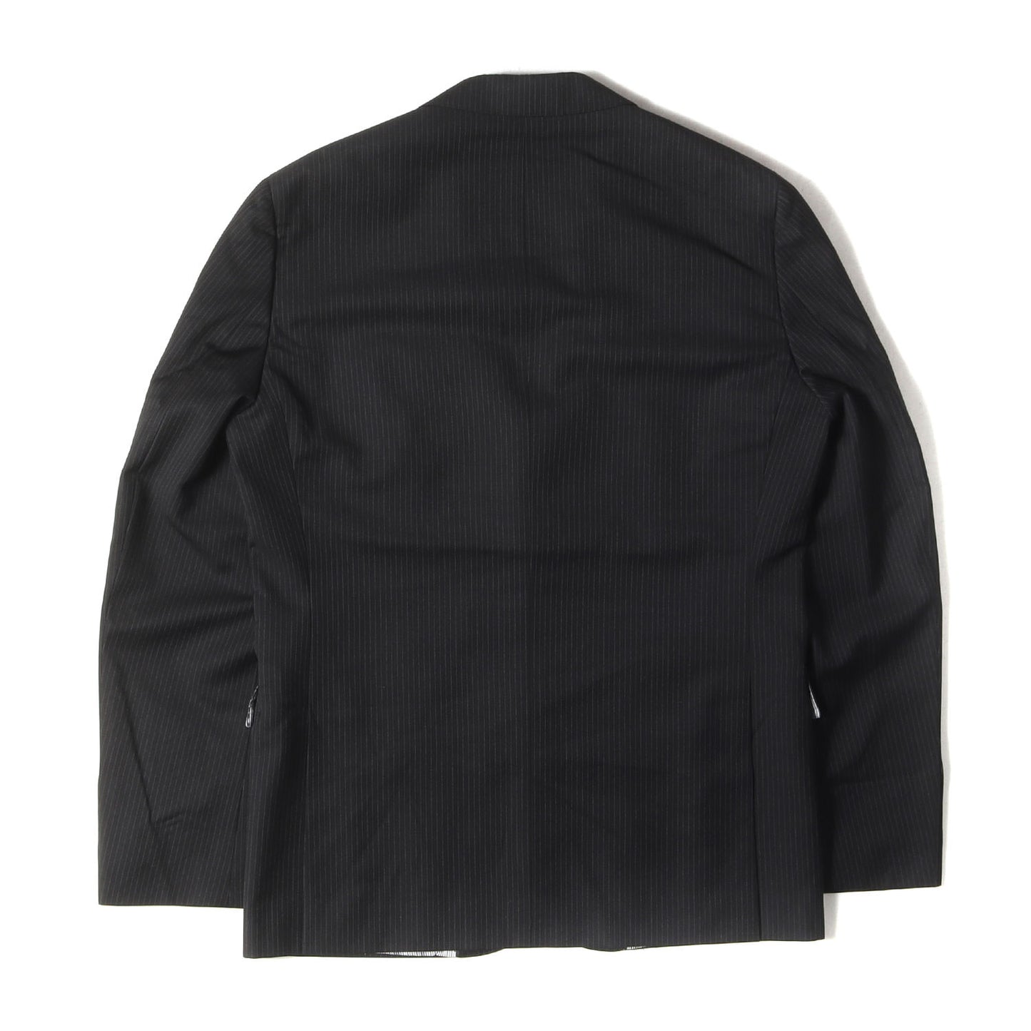 Marzotto ピンストライプ ウール 2B テーラード ジャケット / Red Fleece