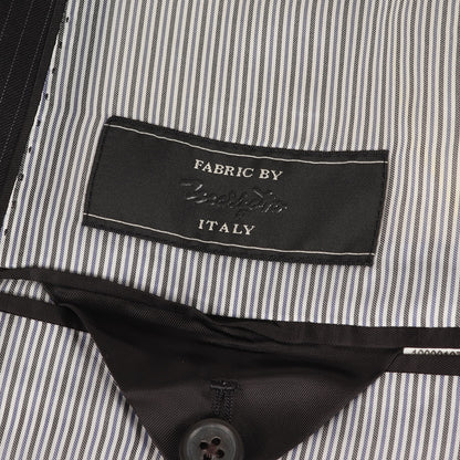 Marzotto ピンストライプ ウール 2B テーラード ジャケット / Red Fleece