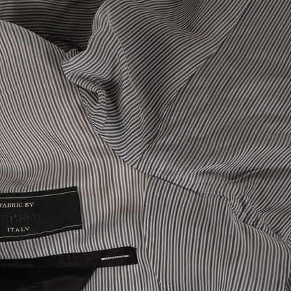 Marzotto ピンストライプ ウール 2B テーラード ジャケット / Red Fleece