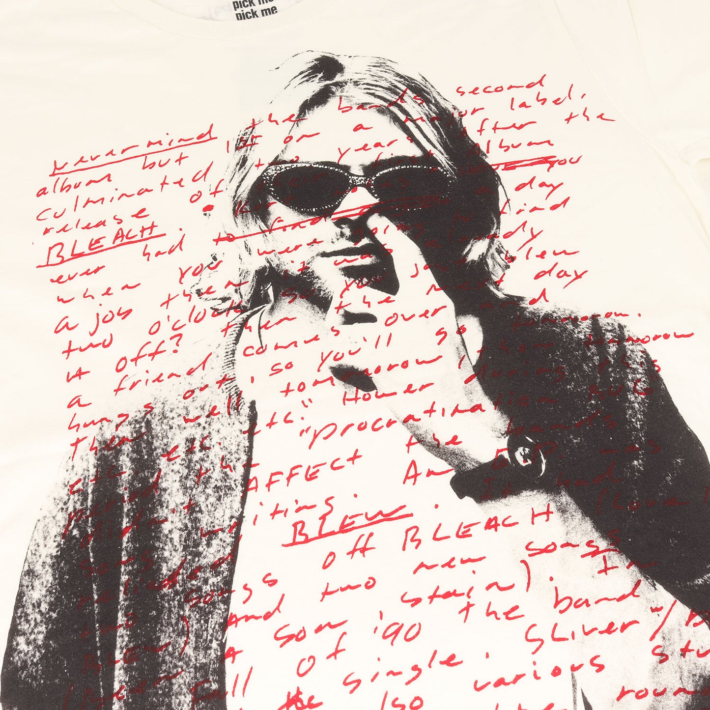 × KURT COBAIN フォト グラフィック ロゴ Tシャツ (0211CT10) / NIRVANA