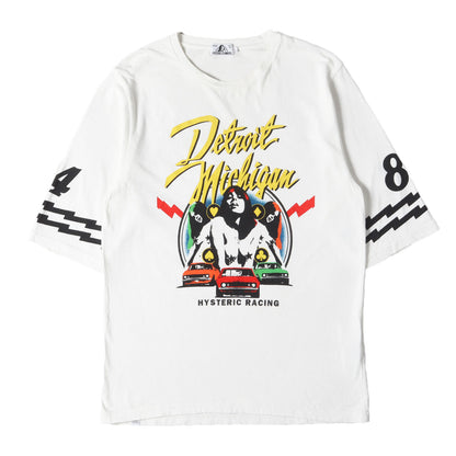 DETROIT MICHIGAN グラフィック フットボール Tシャツ (0262CT05)