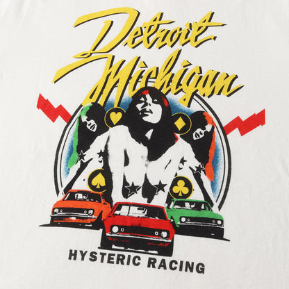 DETROIT MICHIGAN グラフィック フットボール Tシャツ (0262CT05)