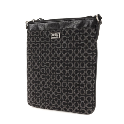 ロゴ キャンバス ショルダー ミニ バッグ