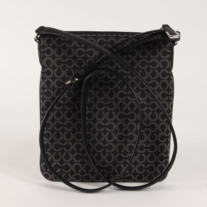 ロゴ キャンバス ショルダー ミニ バッグ